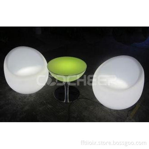 Outdoor Lounge led light up garden furniture with 16 Color